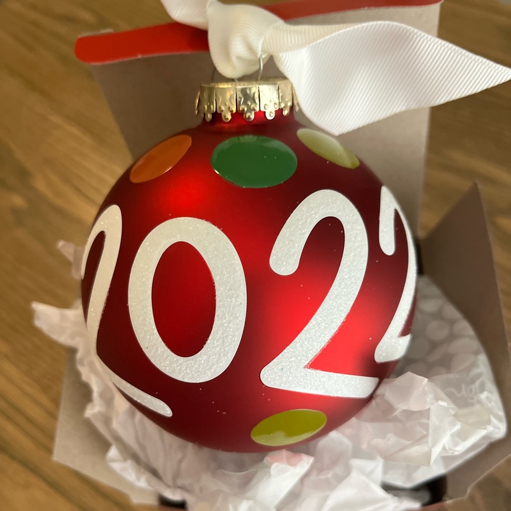 Coton colors ornament 2022. Brand new